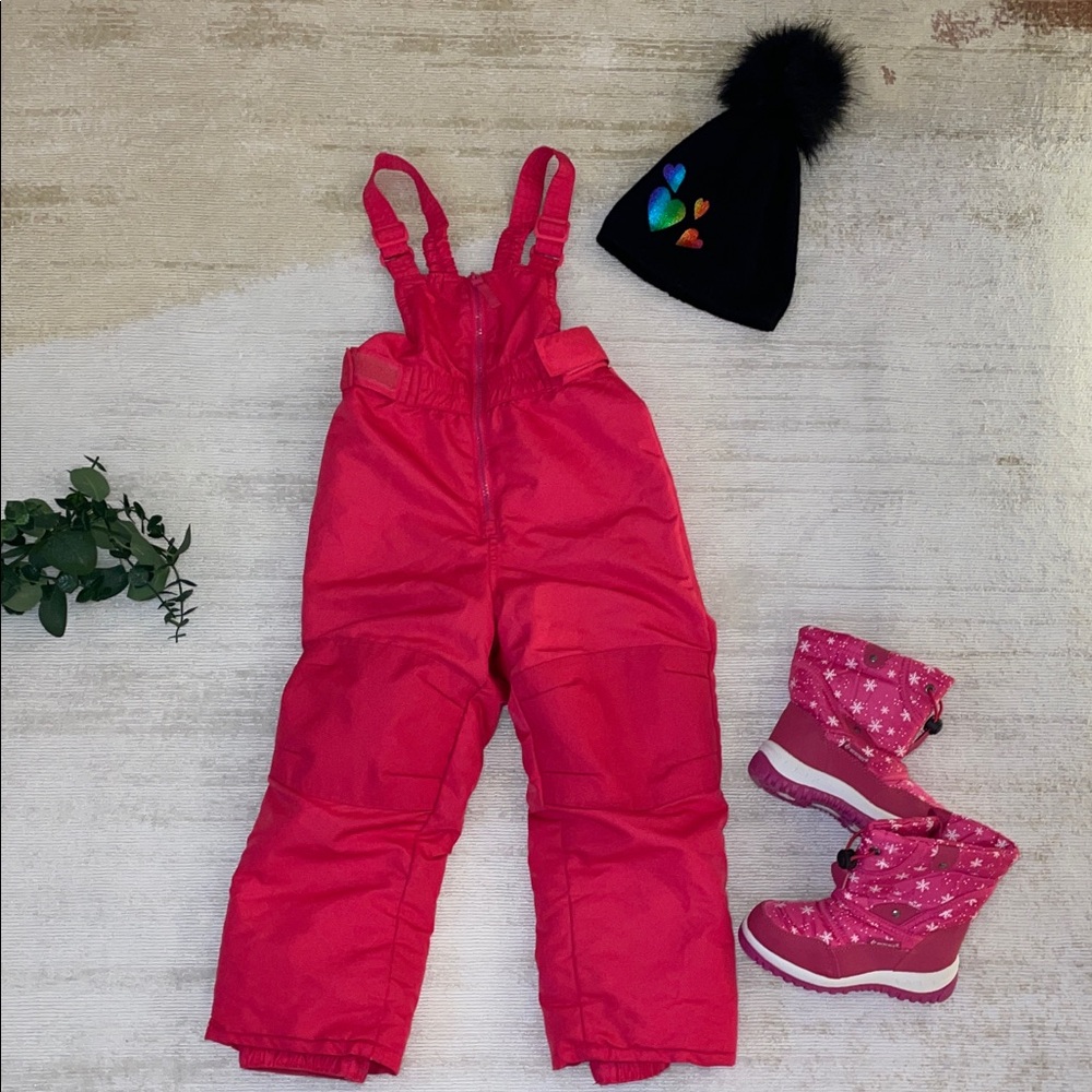 Cat & Jack | Bib, Boots & Beanie Bundle